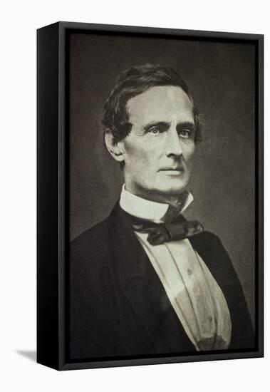 Confederate States President Jefferson Davis as Young Man-Bettmann-Framed Premier Image Canvas