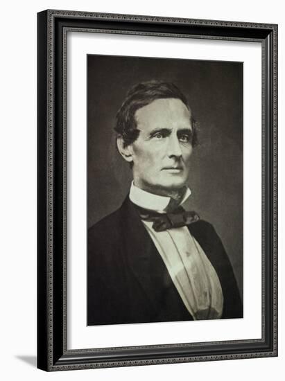 Confederate States President Jefferson Davis as Young Man-Bettmann-Framed Giclee Print