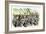 Confederate Troops on the March, American Civil War-null-Framed Giclee Print