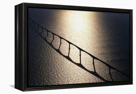 Confederation Bridge and Northumberland Strait-null-Framed Premier Image Canvas