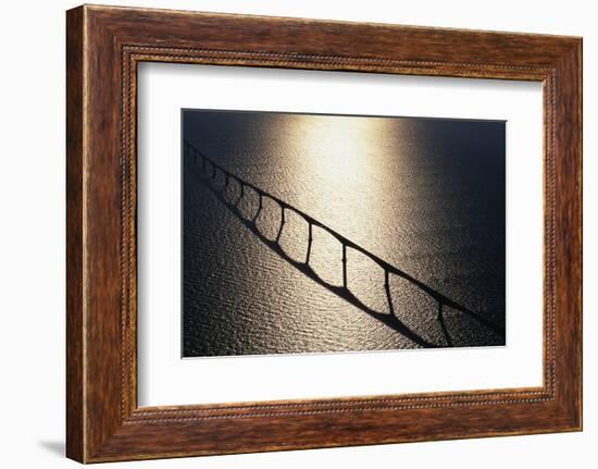 Confederation Bridge and Northumberland Strait-null-Framed Photographic Print