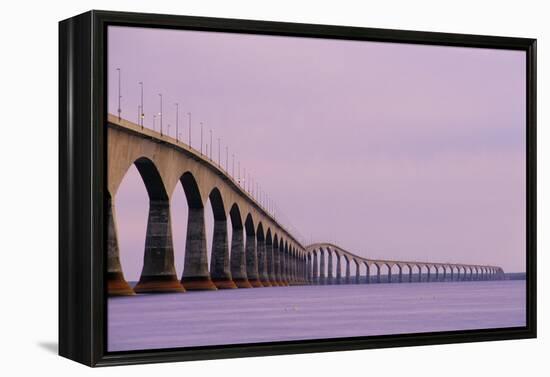 Confederation Bridge, Canada-David Nunuk-Framed Premier Image Canvas