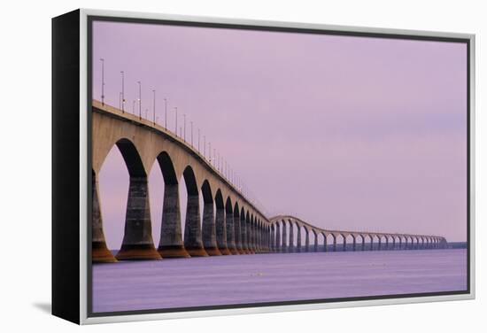 Confederation Bridge, Canada-David Nunuk-Framed Premier Image Canvas