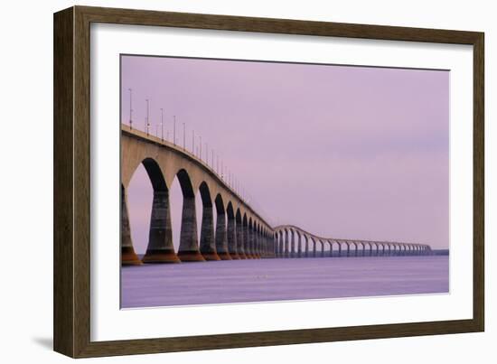 Confederation Bridge, Canada-David Nunuk-Framed Photographic Print