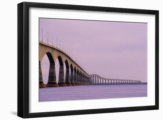 Confederation Bridge, Canada-David Nunuk-Framed Photographic Print