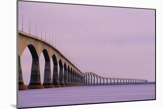 Confederation Bridge, Canada-David Nunuk-Mounted Photographic Print