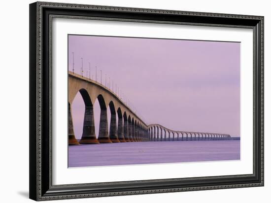 Confederation Bridge, Canada-David Nunuk-Framed Photographic Print