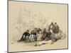 Conference of Arabs-David Roberts-Mounted Giclee Print