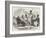 Conference of Kaw Indians (Kansas) with the United States' Commissioner of Indian Affairs-null-Framed Giclee Print