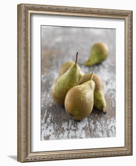 Conference Pears-Kai Schwabe-Framed Photographic Print