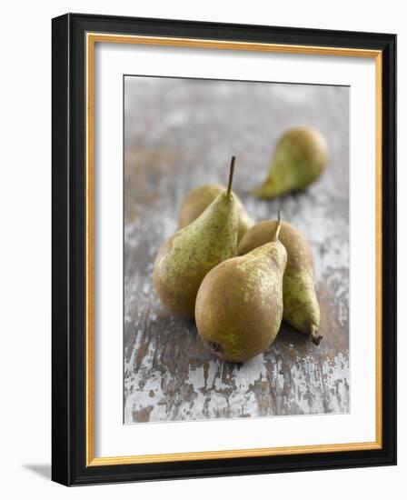 Conference Pears-Kai Schwabe-Framed Photographic Print