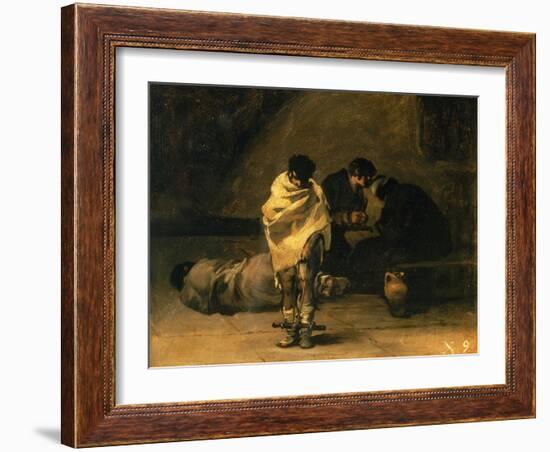 Confession in Prison-Suzanne Valadon-Framed Giclee Print