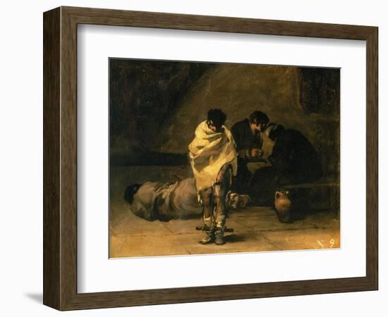 Confession in Prison-Suzanne Valadon-Framed Giclee Print