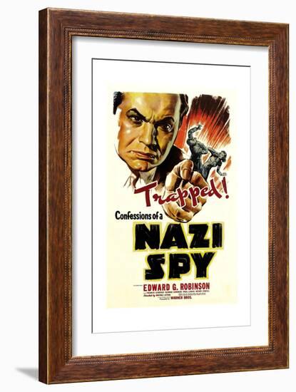 Confessions of a Nazi Spy, 1939, Directed by Anatole Litvak-null-Framed Giclee Print