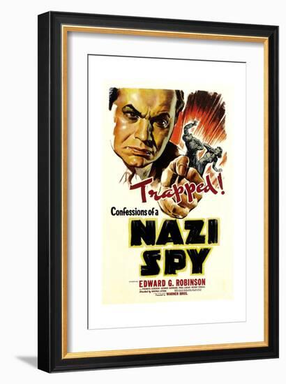 Confessions of a Nazi Spy, 1939, Directed by Anatole Litvak-null-Framed Giclee Print