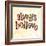 Confetti - Always Believe-Robbin Rawlings-Framed Premium Giclee Print
