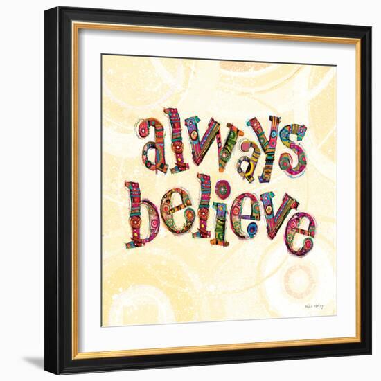 Confetti - Always Believe-Robbin Rawlings-Framed Premium Giclee Print