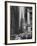 Confetti and Streamers Fly Down from Office Buildings, People Celebrating End of the War in Europe-Andreas Feininger-Framed Photographic Print