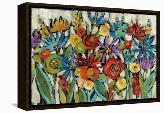 Confetti Floral I-Silvia Vassileva-Framed Stretched Canvas