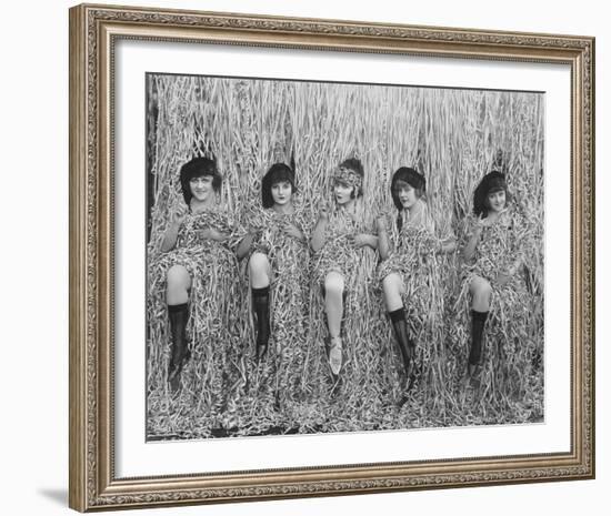 Confetti Girls-The Chelsea Collection-Framed Giclee Print