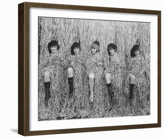 Confetti Girls-The Chelsea Collection-Framed Giclee Print