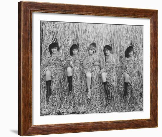 Confetti Girls-The Chelsea Collection-Framed Giclee Print