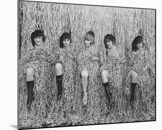 Confetti Girls-The Chelsea Collection-Mounted Giclee Print