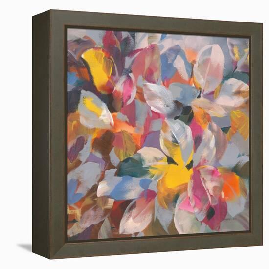 Confetti Leaves-Danhui Nai-Framed Stretched Canvas