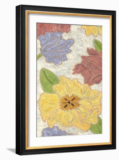 Confetti Poppies I-Karen Deans-Framed Art Print