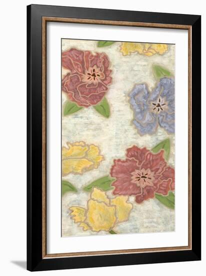 Confetti Poppies III-Karen Deans-Framed Art Print