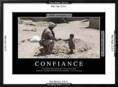 Confiance Citation Et Affiche D Inspiration Et Motivation Photographic Print Art Com
