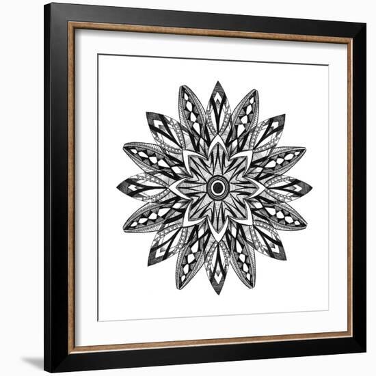 Confidence Mandala-Nicky Kumar-Framed Giclee Print