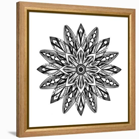 Confidence Mandala-Nicky Kumar-Framed Premier Image Canvas