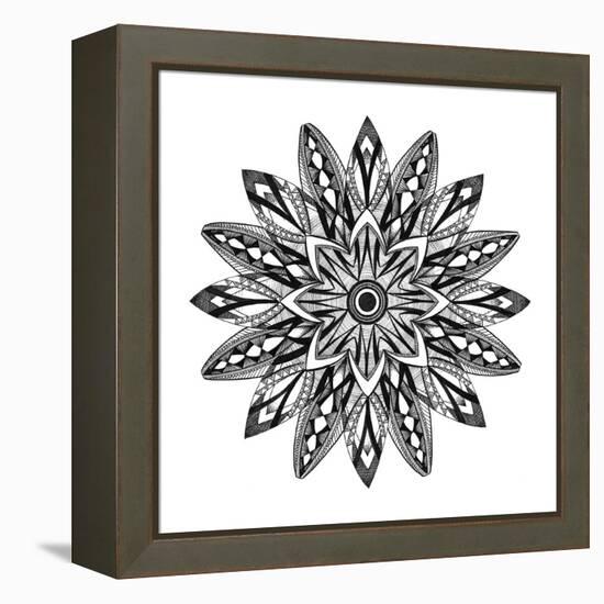 Confidence Mandala-Nicky Kumar-Framed Premier Image Canvas