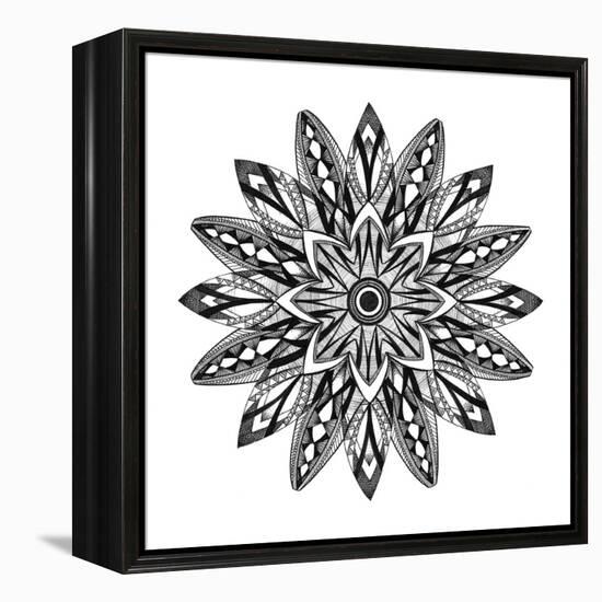 Confidence Mandala-Nicky Kumar-Framed Premier Image Canvas