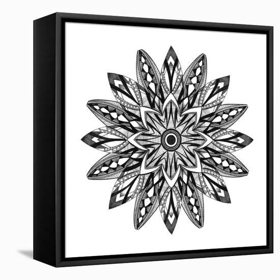 Confidence Mandala-Nicky Kumar-Framed Premier Image Canvas