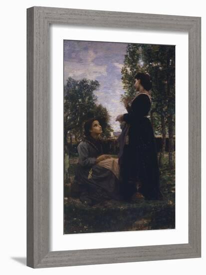 Confidences, 1868-Cristiano Banti-Framed Giclee Print