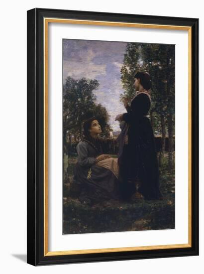 Confidences, 1868-Cristiano Banti-Framed Giclee Print