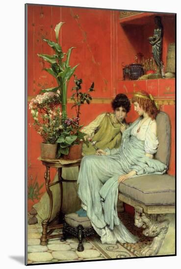 Confidences, 1869-Sir Lawrence Alma-Tadema-Mounted Giclee Print