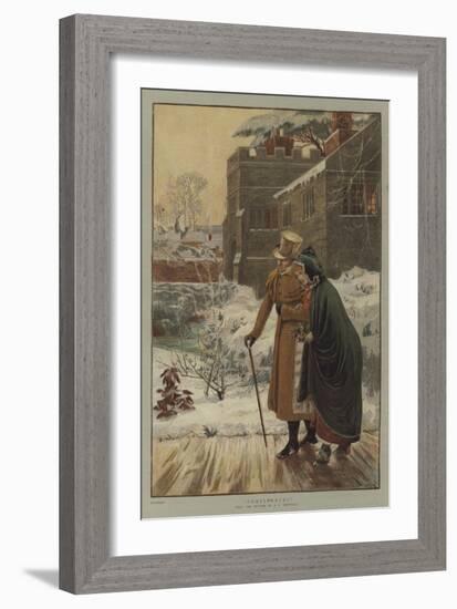 Confidences-Edward Frederick Brewtnall-Framed Giclee Print