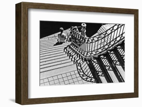 Confidential Stairs-Laura Mexia-Framed Photographic Print