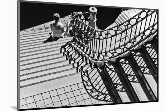 Confidential Stairs-Laura Mexia-Mounted Photographic Print