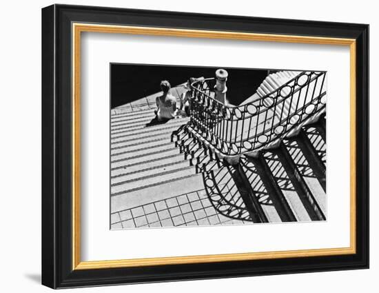 Confidential Stairs-Laura Mexia-Framed Photographic Print