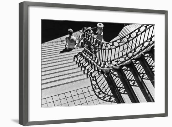 Confidential Stairs-Laura Mexia-Framed Premium Photographic Print
