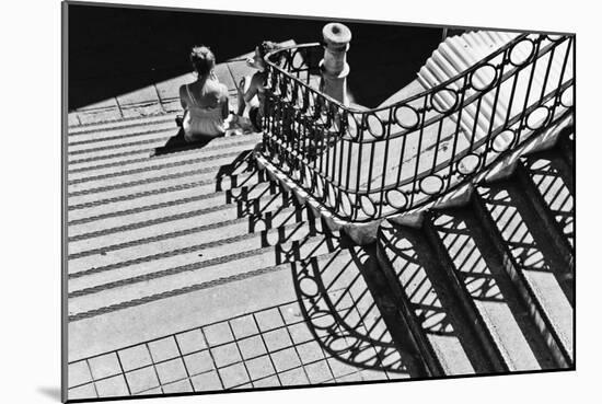 Confidential Stairs-Laura Mexia-Mounted Photographic Print