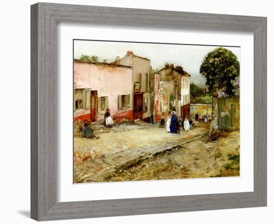 Confirmation Day, 1889-Childe Hassam-Framed Giclee Print