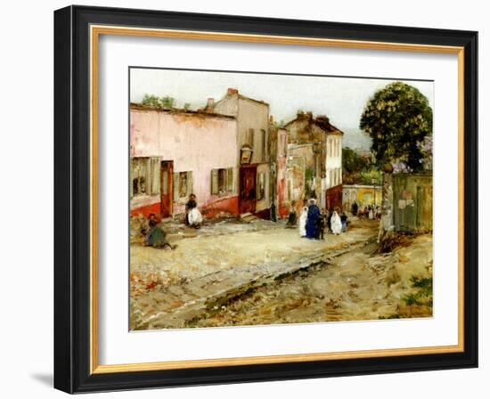 Confirmation Day, 1889-Childe Hassam-Framed Giclee Print