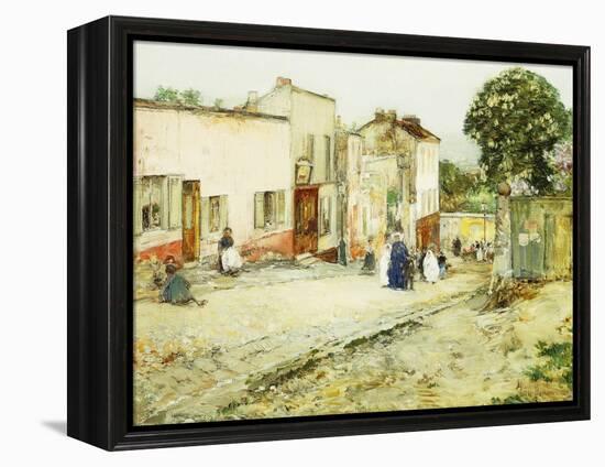 Confirmation Day-Childe Hassam-Framed Premier Image Canvas