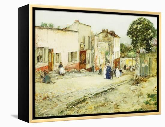 Confirmation Day-Childe Hassam-Framed Premier Image Canvas