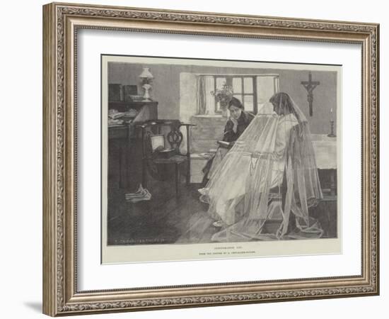 Confirmation Day-Albert Chevallier Tayler-Framed Giclee Print